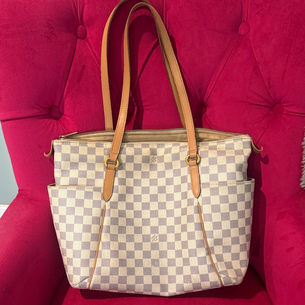 Louis Vuitton Totally MM Damier Azure